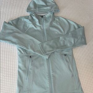 The North Face Woman’s Size M Light Blue Fleece Jacket
